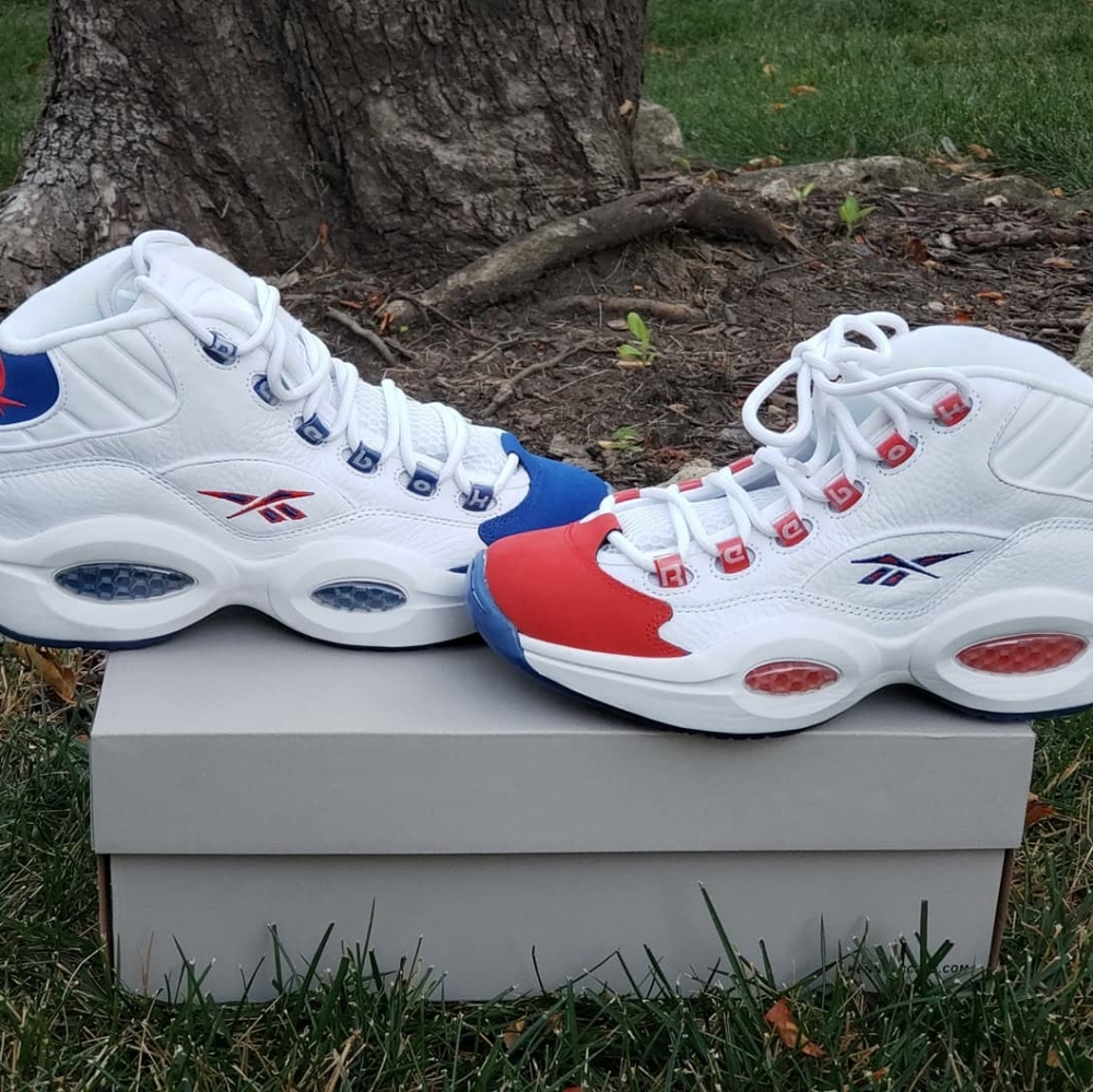 Reebok Question Mid “Double Cross Kids 6.5y